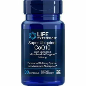 Super Ubiq CoQ10 MitoSupp 200mg 30 sgels by Life Extension