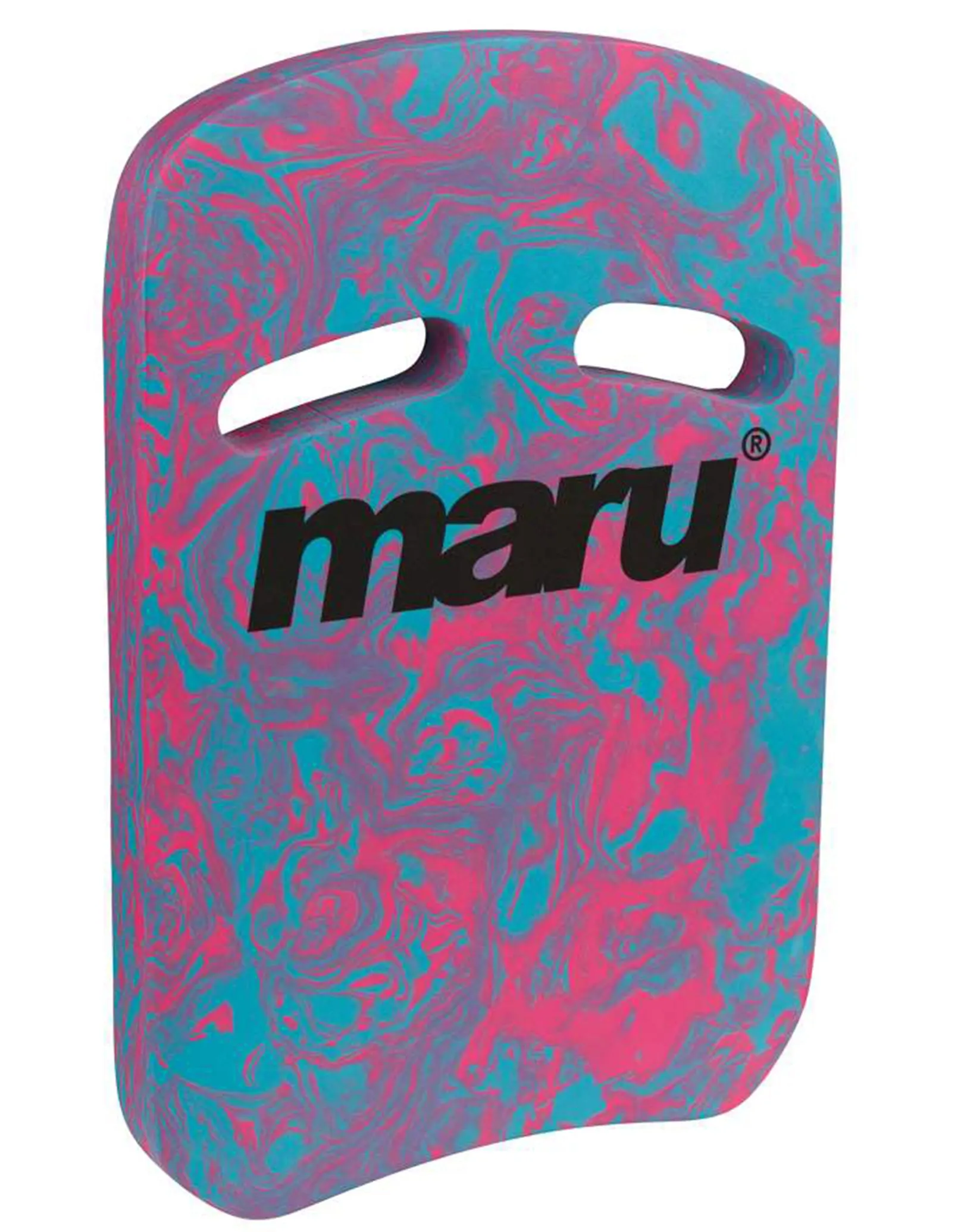 Swirl Two Grip Fitness Kickboard - Blue/Pink