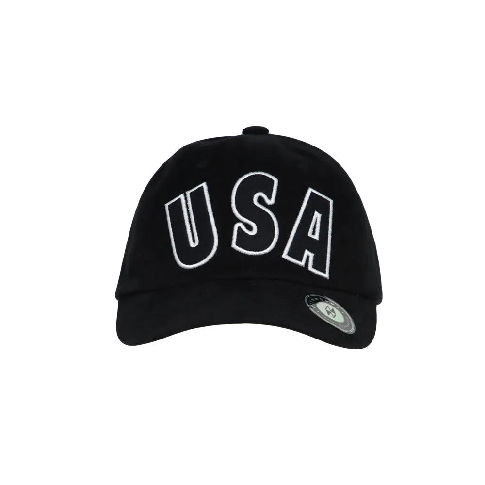 Unisex Baseball Cap USA Casual Dad Ball Hat Adjustable Strapback CR11436