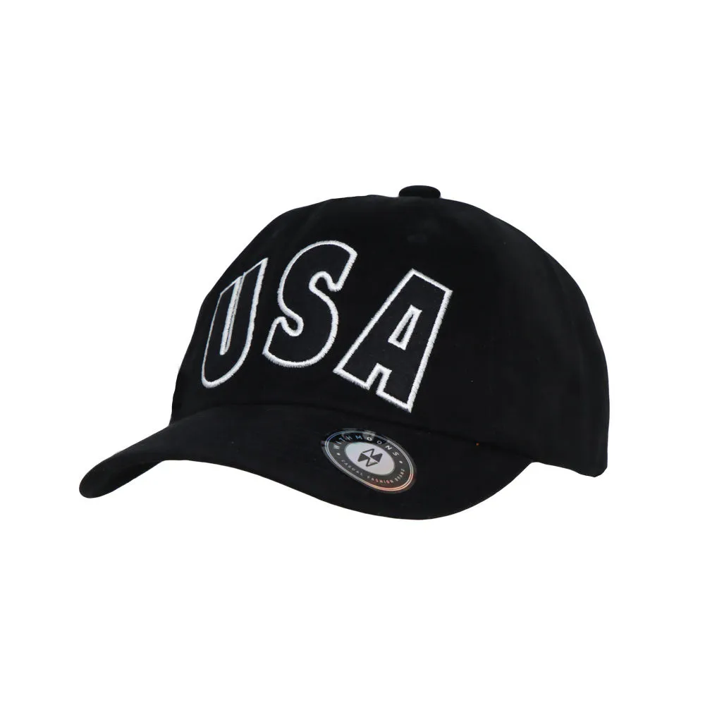 Unisex Baseball Cap USA Casual Dad Ball Hat Adjustable Strapback CR11436