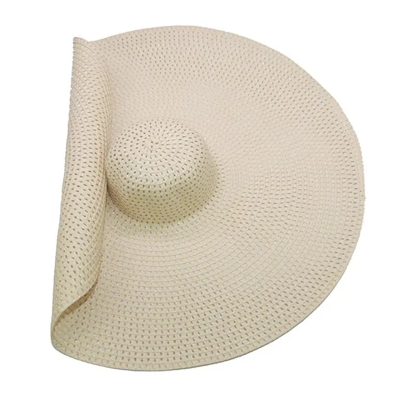 Wide Brim Hats for Women: Extra-Large & Foldable